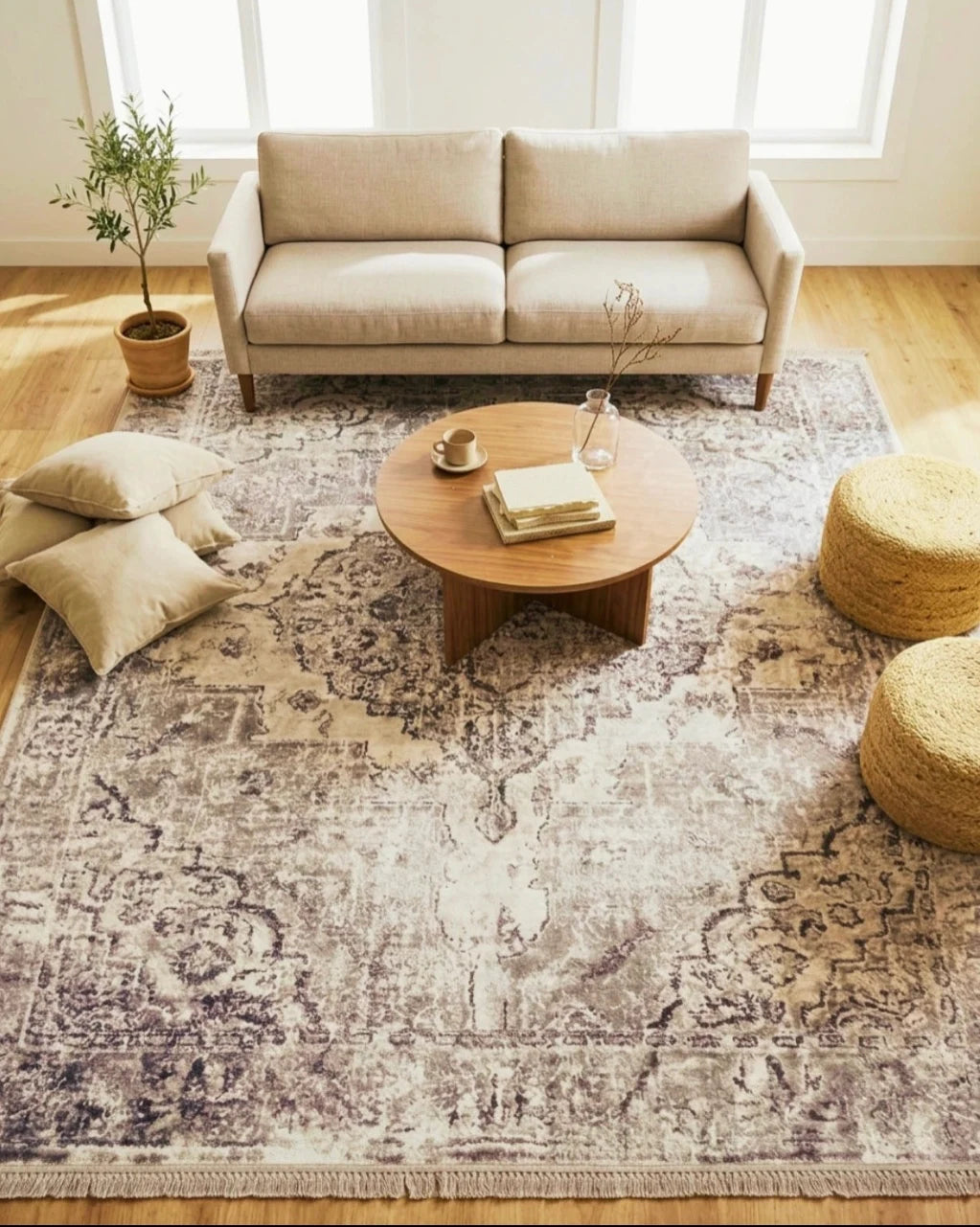 Tapis Vintage Sienna-Ash