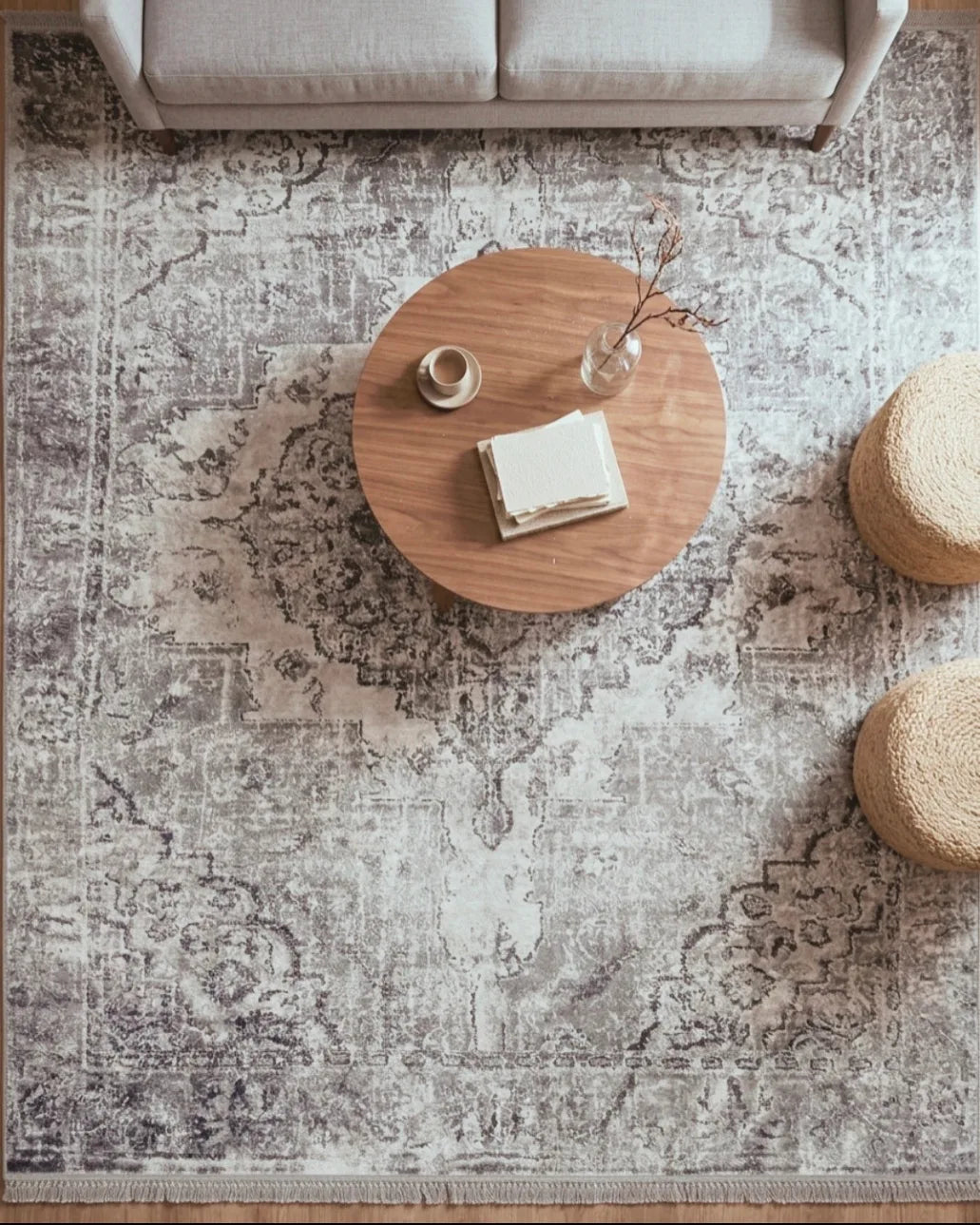 Tapis Vintage Sienna-Ash